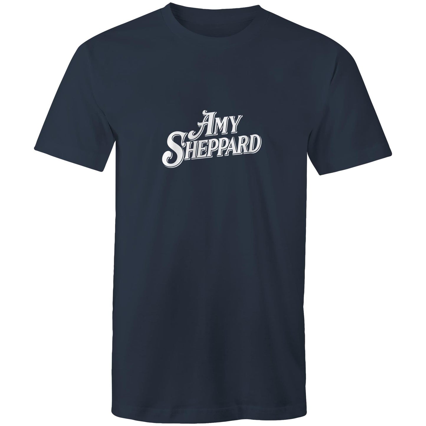 Amy Sheppard Logo - NEW Mens Tee