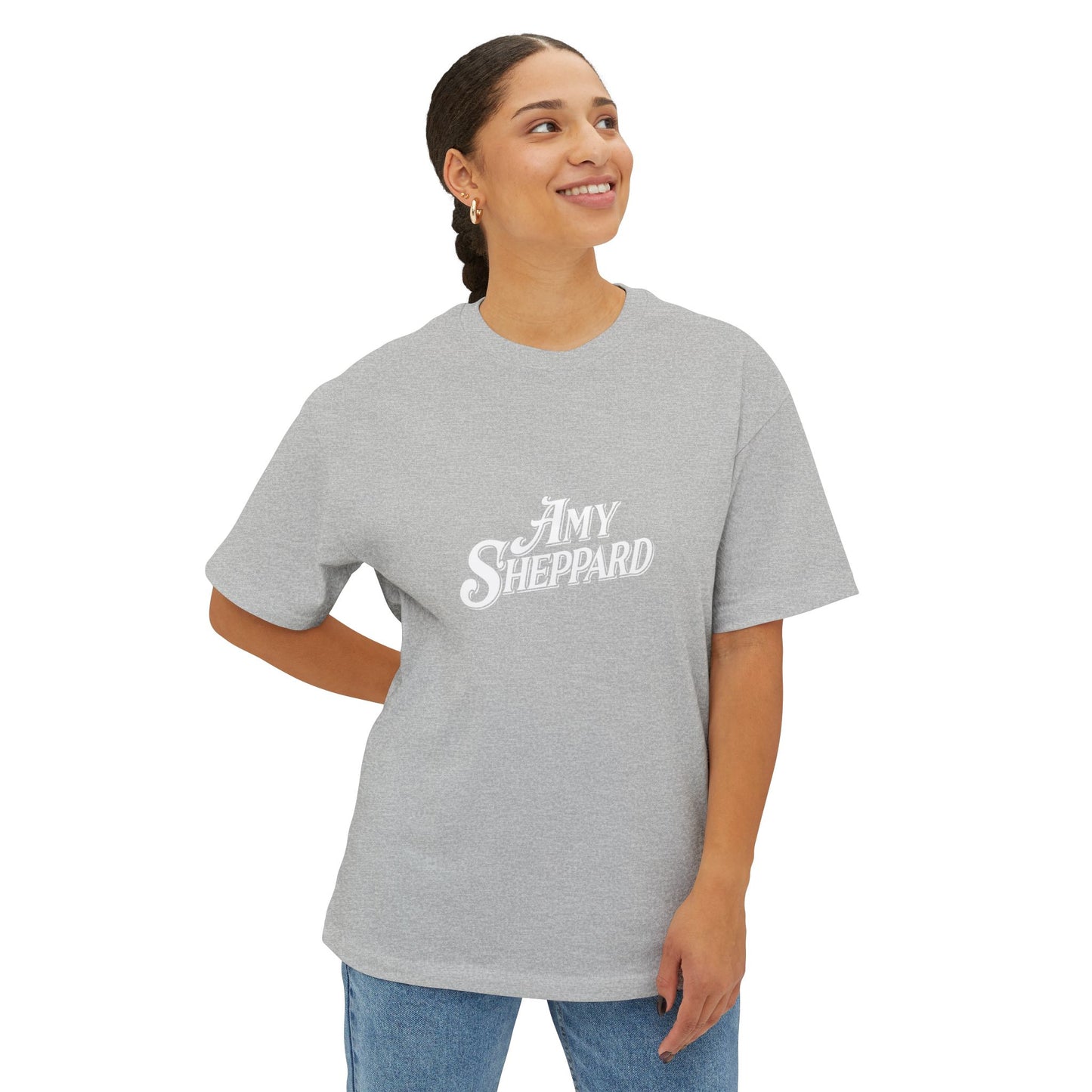 Amy Sheppard Oversized Boxy Logo T-Shirt