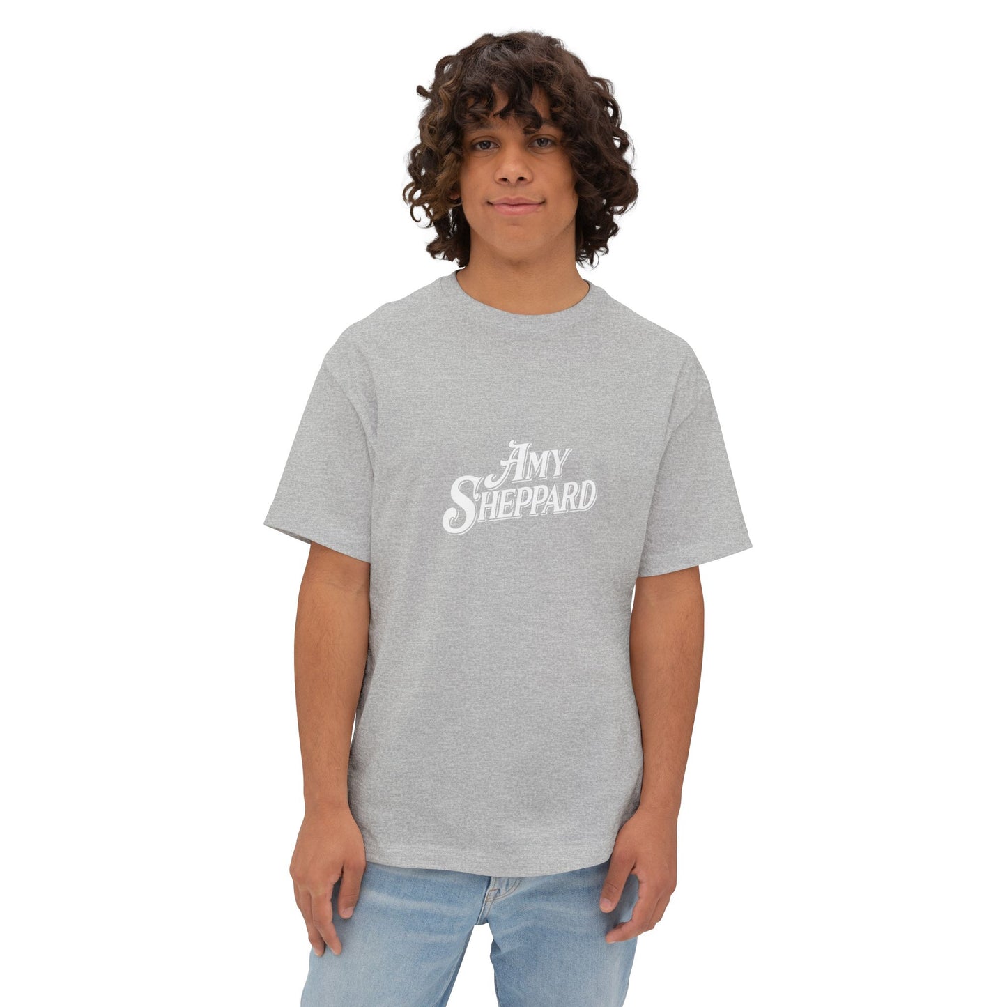 Amy Sheppard Oversized Boxy Logo T-Shirt