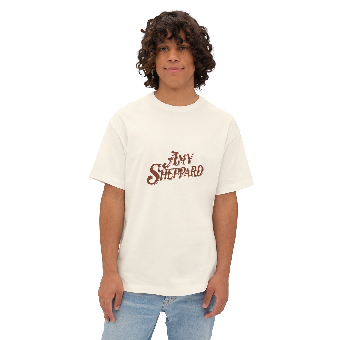 Amy Sheppard Oversized Boxy Logo T-Shirt