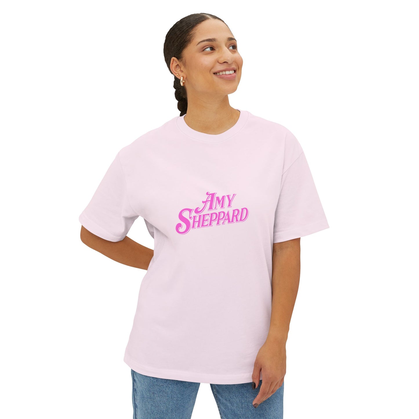 Amy Sheppard Oversized Boxy Logo T-Shirt