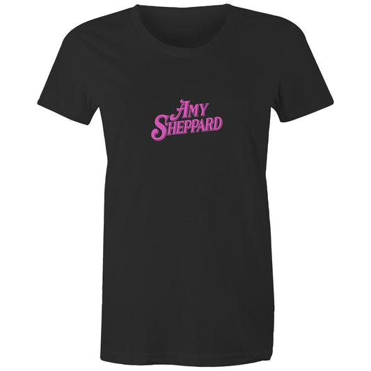 Amy Sheppard Logo Ladies T-Shirt