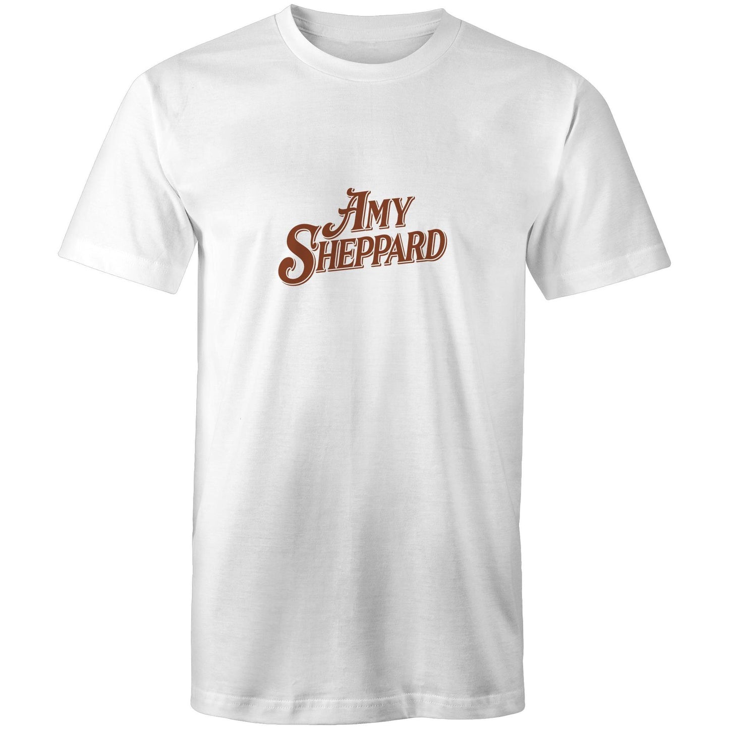 Amy Sheppard Logo - NEW Mens Tee