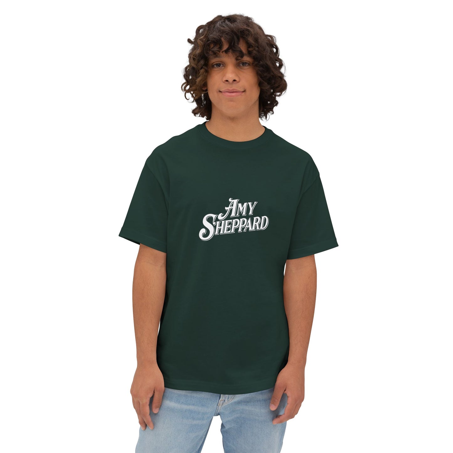 Amy Sheppard Oversized Boxy Logo T-Shirt