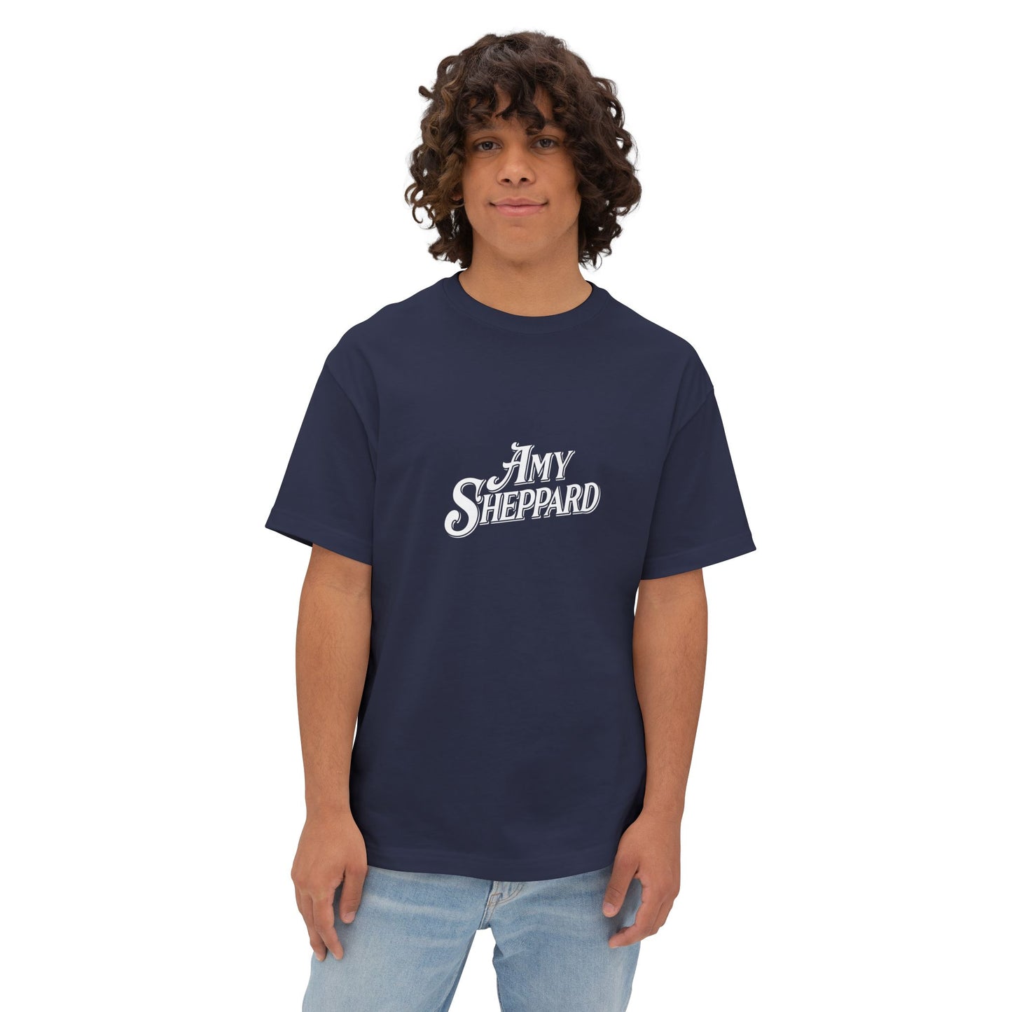 Amy Sheppard Oversized Boxy Logo T-Shirt