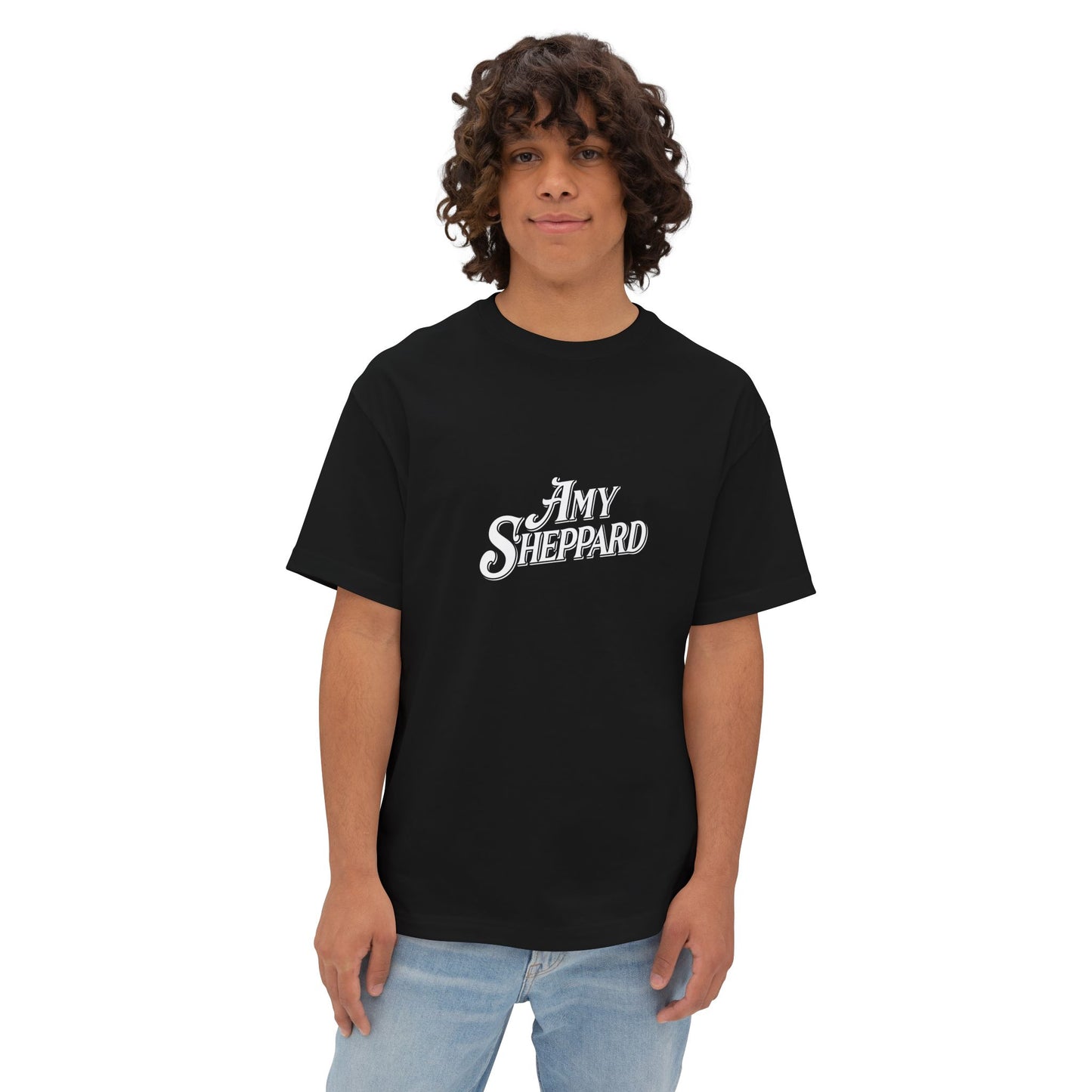 Amy Sheppard Oversized Boxy Logo T-Shirt