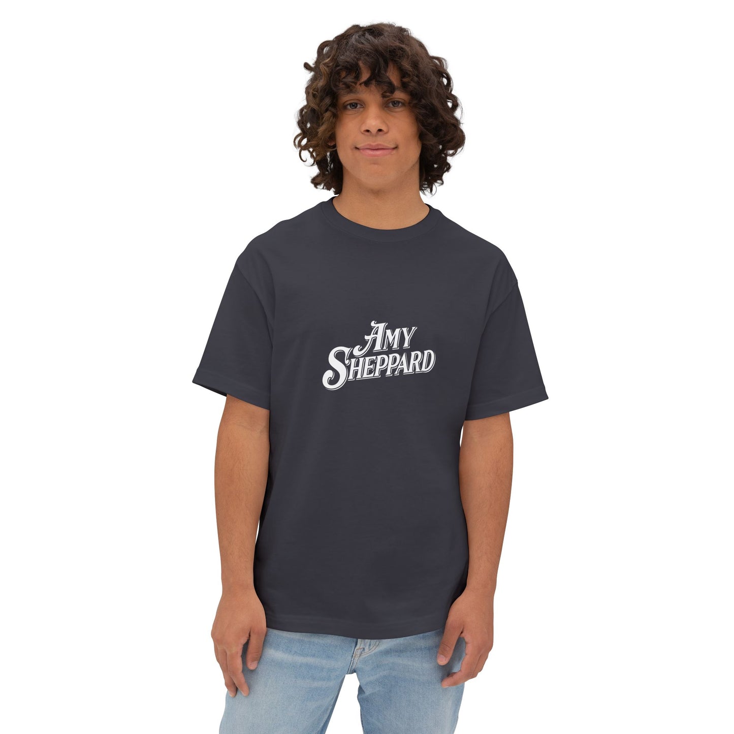 Amy Sheppard Oversized Boxy Logo T-Shirt