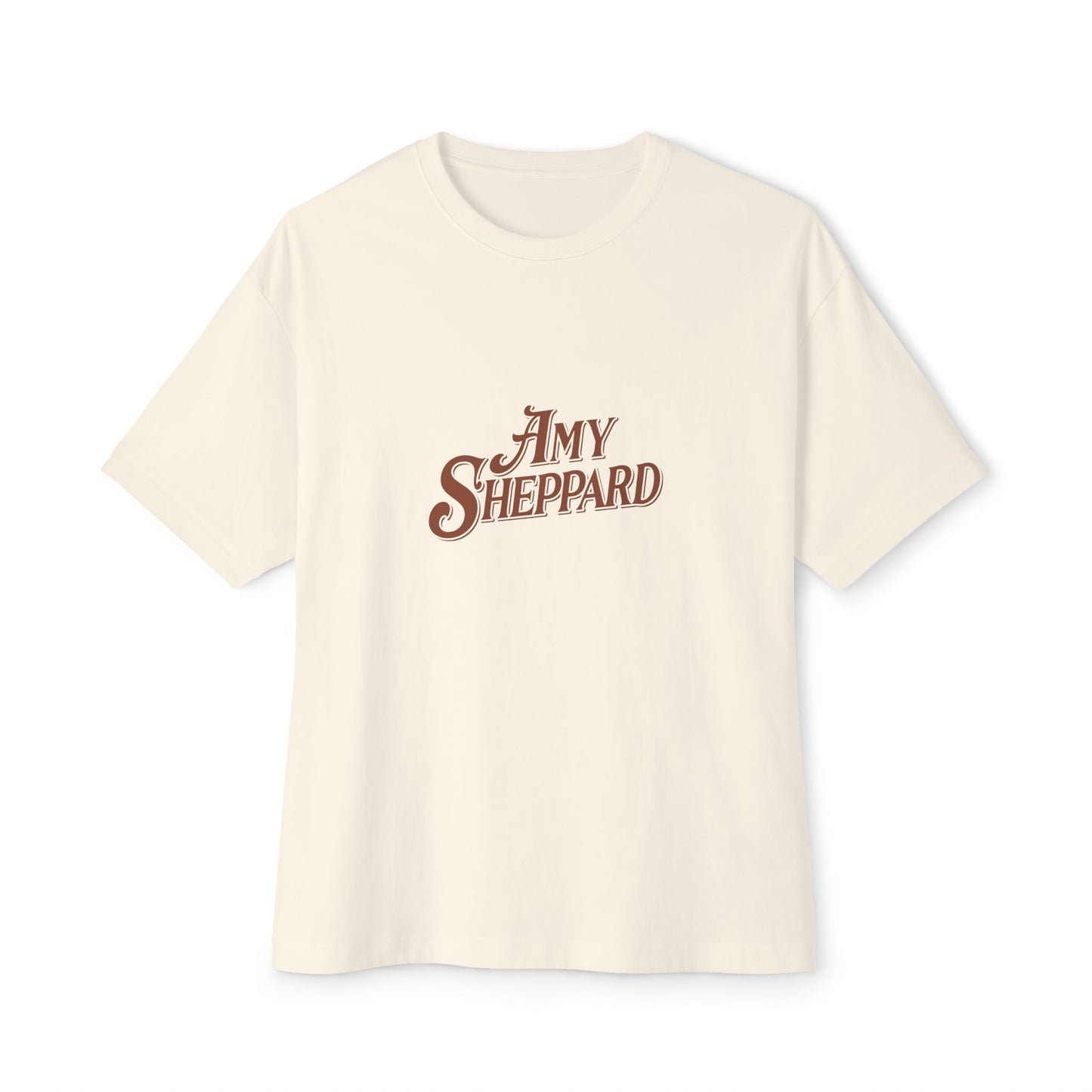 Amy Sheppard Oversized Boxy Logo T-Shirt