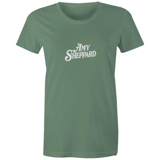 Amy Sheppard Logo Ladies T-Shirt