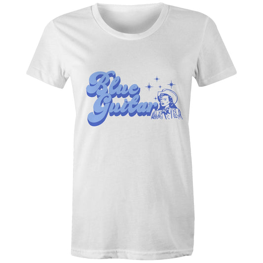 Blue Guitar Ladies T-Shirt