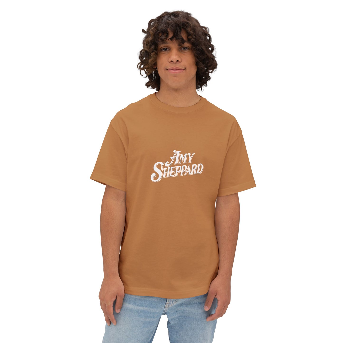 Amy Sheppard Oversized Boxy Logo T-Shirt